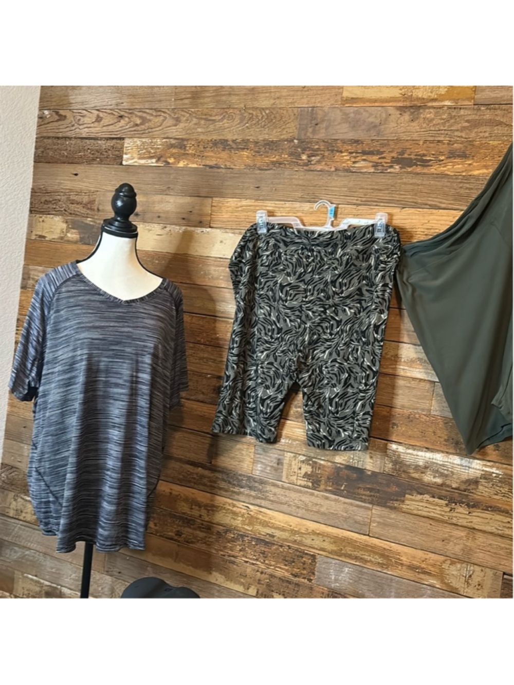Tek Gear 3 pieces one blouse two shorts